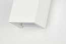 Wandlamp 71354: landelijk, modern, keramiek, wit #8