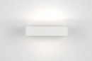 Wandlamp 71361: modern, keramiek, wit, mat #4