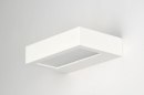 Wandlamp 71361: modern, keramiek, wit, mat #5