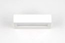 Wandlamp 71361: modern, keramiek, wit, mat #6