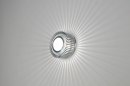 Foto 71381-1: Decken-/Wandleuchte aus Aluminium mit spektakulärem Lichteffekt
