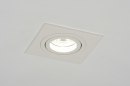 Recessed spotlight 71402: modern, aluminium, metal, white #2