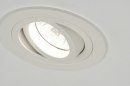 Recessed spotlight 71403: modern, aluminium, metal, white #8