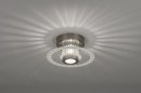 Foto 71421-1: Runde Deckenleuchte mit spektakulärem Lichteffekt auf die Decke