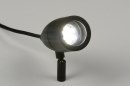 Outdoor lamp 71485: industrial look, modern, aluminium, metal #2