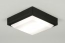 Plafondlamp 71493: modern, aluminium, kunststof, polycarbonaat #2