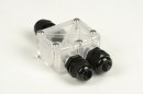 Foto 71498-1: Wasserdichte Verteilerbox mit sehr hoher Schutzart (IP67) zum Verbinden von Außenbeleuchtungen