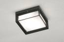 Wandlamp 71518: modern, aluminium, kunststof, polycarbonaat slagvast #1
