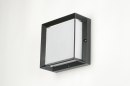 Wandlamp 71518: modern, aluminium, kunststof, polycarbonaat slagvast #7