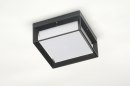 Wandlamp 71518: modern, aluminium, kunststof, polycarbonaat slagvast #8