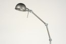 Floor lamp 71593: rustic, metal, steel gray, round #8