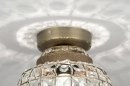 Foto 71600-10: Oosterse plafondlamp met kristallen
