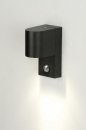 Wandlamp 71610: modern, metaal, zwart, mat #3