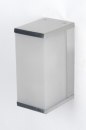 Wandlamp 71654: modern, staal rvs, kunststof, wit #6