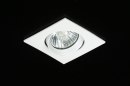 Recessed spotlight 71691: modern, metal, white, matt #5