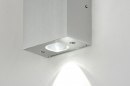 Wandlamp 71759: design, modern, aluminium, geschuurd aluminium #3