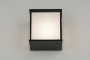 Foto 71916-2 onderaanzicht: Moderne buitenlamp voor bij de voordeur