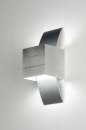 Wandlamp 71979: design, modern, aluminium, geschuurd aluminium #1