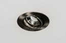 Recessed spotlight 72123: rustic, modern, contemporary classical, stainless steel #6