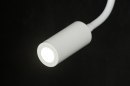 Foto 72127-8: Moderne LED-Wandleuchte mit flexiblem Arm