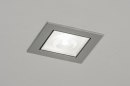 Inbouwspot 72213: design, modern, aluminium, metaal #1