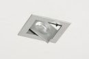 Inbouwspot 72213: design, modern, aluminium, metaal #6