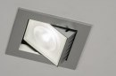 Inbouwspot 72213: design, modern, aluminium, metaal #9