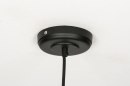Hanglamp 72230: modern, retro, metaal, zwart #10