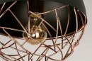 Hanglamp 72230: modern, retro, metaal, zwart #14