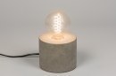 Lampe de chevet 72239: look industriel, rural rustique, moderne, lampes costauds #1