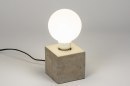 Lampe de chevet 72240: look industriel, rural rustique, moderne, lampes costauds #2