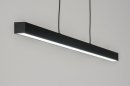 Hanglamp 72280: industrieel, modern, metaal, zwart #3
