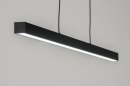 Foto 72280-3: Moderne, minimalistische Hängeleuchte mit LED-Beleuchtung