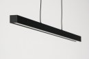Hanglamp 72280: industrieel, modern, metaal, zwart #8