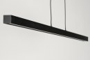 Foto 72284-9: Moderne, minimalistische Hängeleuchte mit LED-Beleuchtung