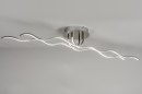 Plafondlamp 72328: design, landelijk, modern, staal rvs #1
