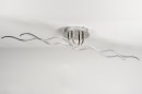 Plafondlamp 72328: design, landelijk, modern, staal rvs #3