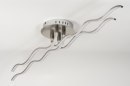 Plafondlamp 72328: design, landelijk, modern, staal rvs #4