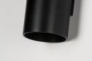Wandlamp 72374: design, modern, metaal, zwart #6