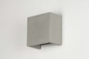 Wandlamp 72426: industrieel, landelijk, modern, beton #4