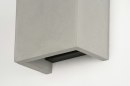 Wandlamp 72426: industrieel, landelijk, modern, beton #6
