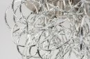Foto 72500-5: Atmosphärische Deckenleuchte aus curled Aluminiumstreifen
