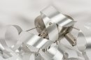 Plafondlamp 72501: modern, aluminium, geschuurd aluminium, metaal #8