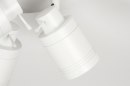 Foto 72530-9 detailfoto: Witte badkamer plafondlamp met drie verstelbare GU10 spots 