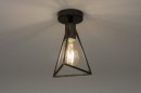 Ceiling lamp 72550: sale, modern, raw, gunmetal #1