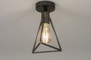 Ceiling lamp 72550: sale, modern, raw, gunmetal #2