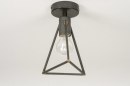 Ceiling lamp 72550: sale, modern, raw, gunmetal #6