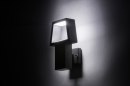 Wandlamp 72590: design, modern, metaal, zwart #7