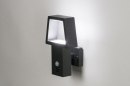 Wall lamp 72591: designer, modern, metal, black #2