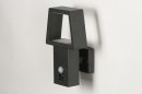 Wandlamp 72591: design, modern, metaal, zwart #5